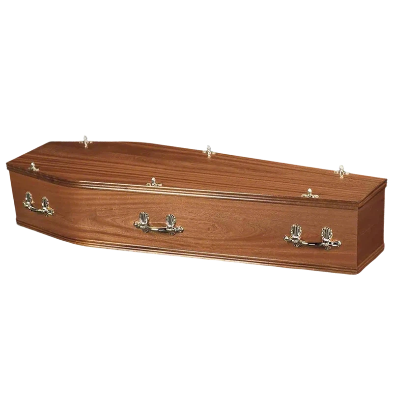 UK Style Adult Paulownia Wood Coffin manufacturers