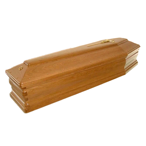 UK Style Adult Paulownia Wood Coffin factory